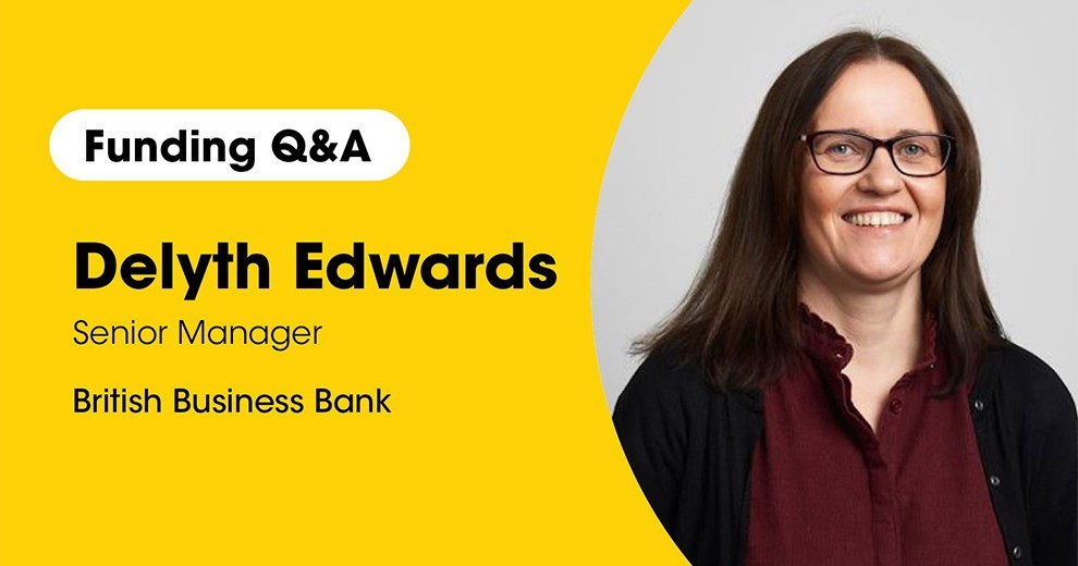 Funding Hub Q&A: Delyth Edwards