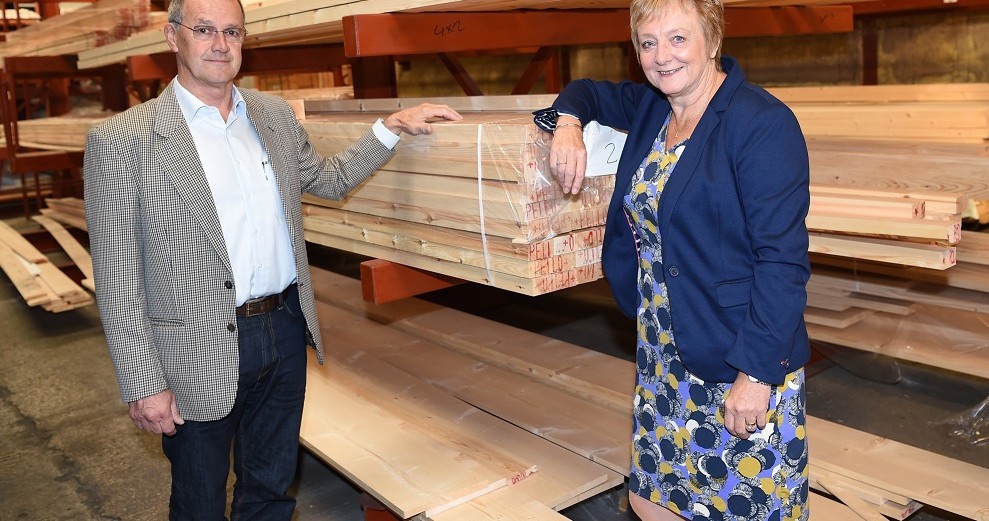 Longridge Timber Directors John and Sue Cornthwaite