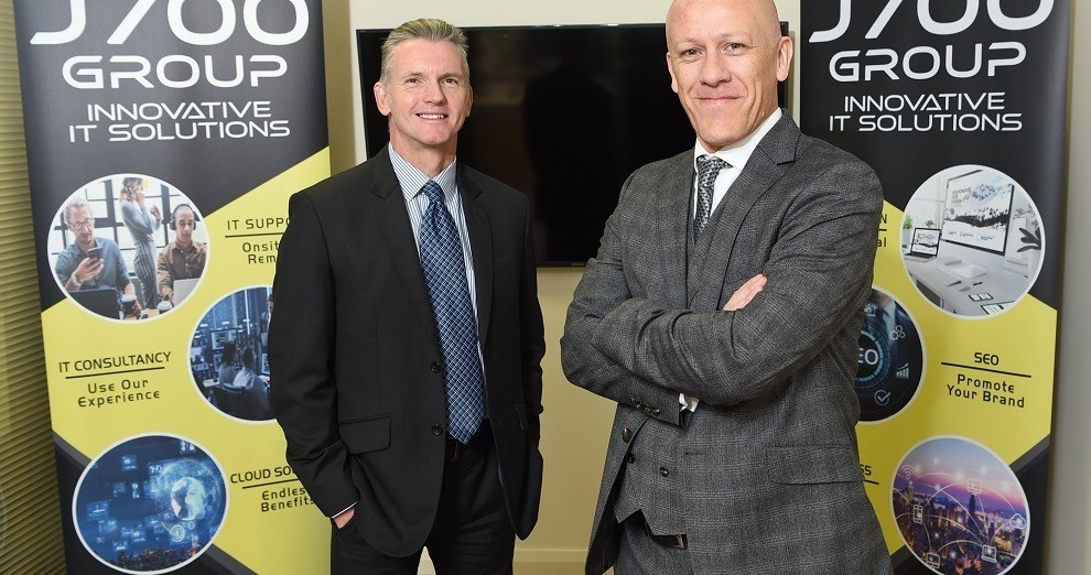 Paul Bury Growth Mentor and Jonathan Cundliffe J700 Group