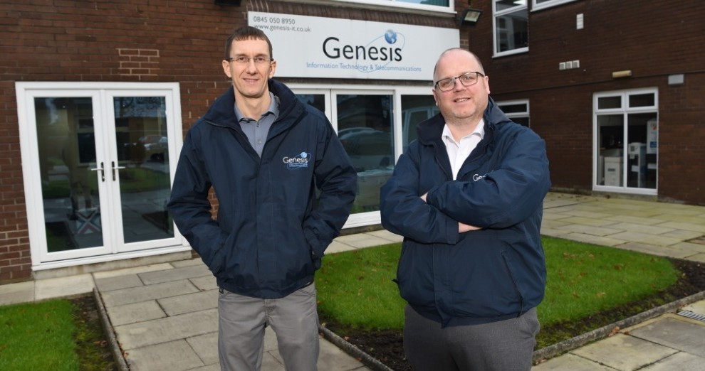 John Cahill and Stuart Lee Genesis IT Boost website