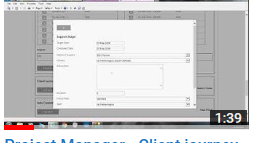 Proj Mg Client journey