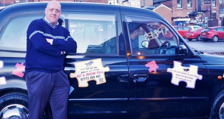 Mike Gregory Jigsaw Taxi Advertising