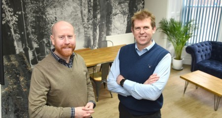 Blue Wren technical director Phil Hodson and MD Michael Lough web