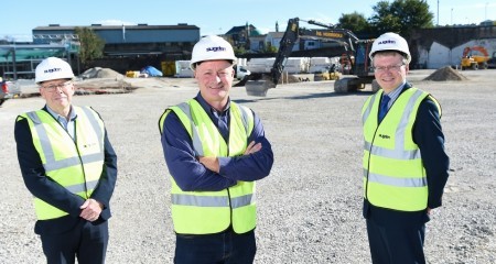 Peter Rooney of Mercia Chris Baldwin of Sugden Cllr Michael Green