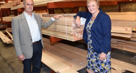 Longridge Timber Directors John and Sue Cornthwaite