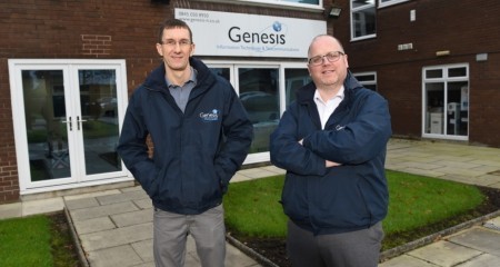 John Cahill and Stuart Lee Genesis IT Boost website
