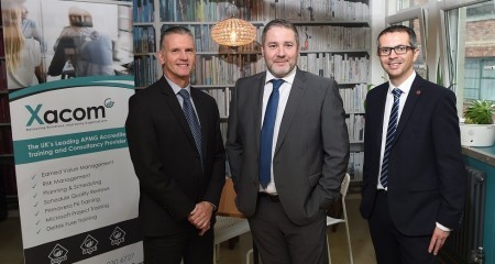 Xacom website banner