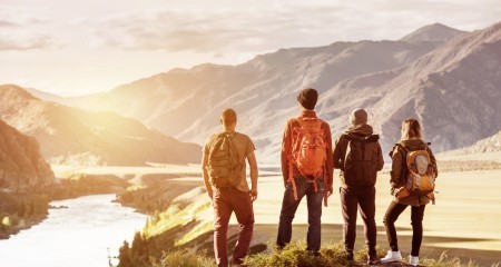 Hiking leaders stock web