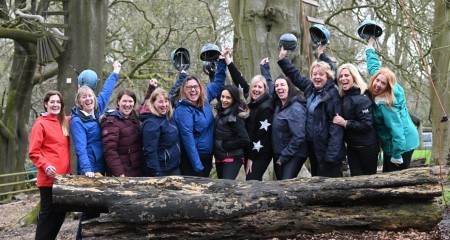 Women Scaling Up Outdoor Elements 2024