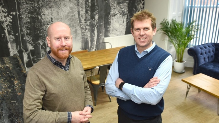 Blue Wren technical director Phil Hodson and MD Michael Lough web