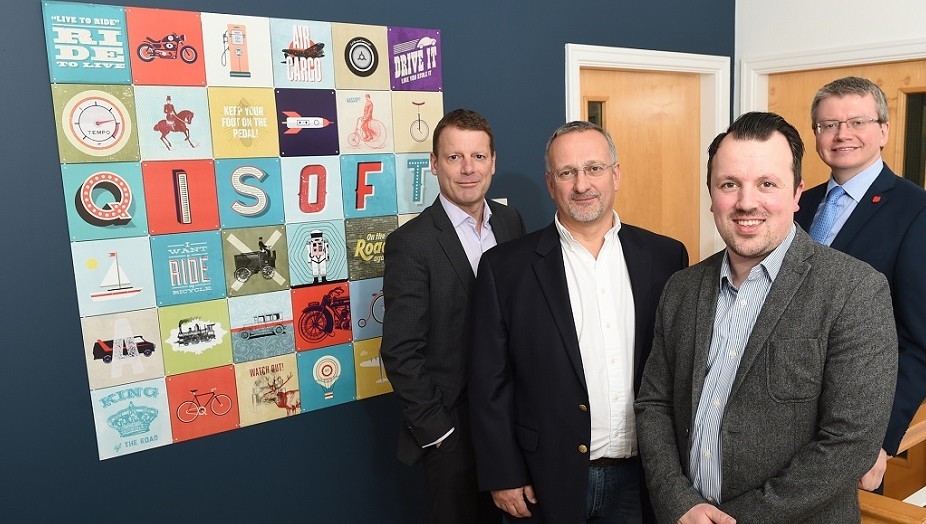 Qisoft Paul Taberner Kevin Luxton Sam Luxton Cllr Green WEB