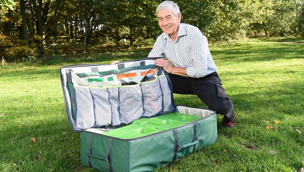 Nick Gray from UKDI with the compact Recovery