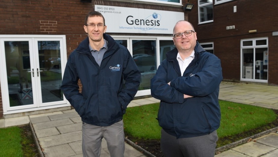 John Cahill and Stuart Lee Genesis IT Boost website