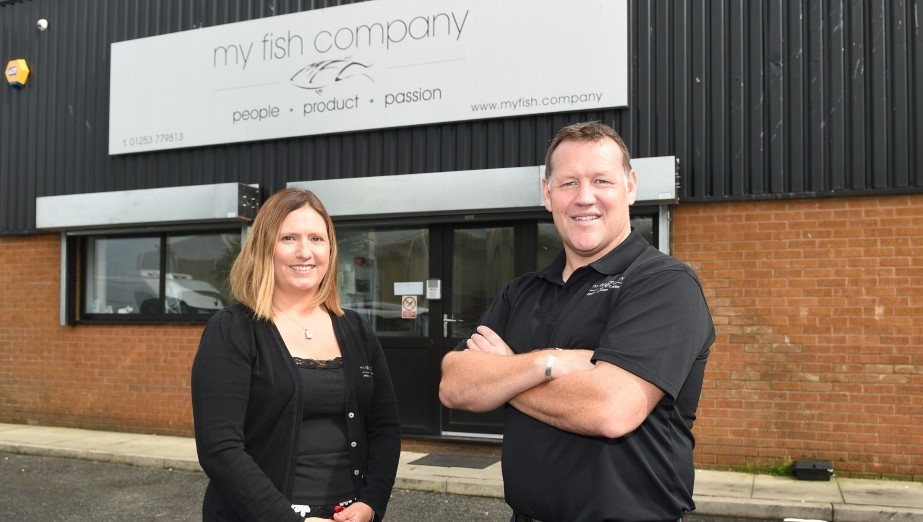 Kim Ashton and Gary Apps of My Fish Company website