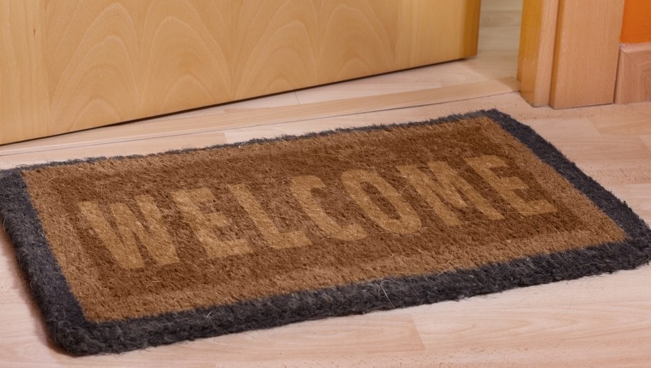 Welcome mat