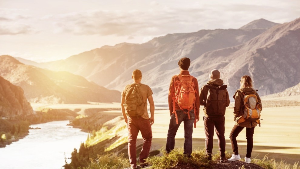 Hiking leaders stock web