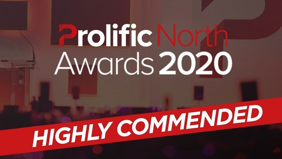 Prolific North Highly Commended 2020_Boost banner