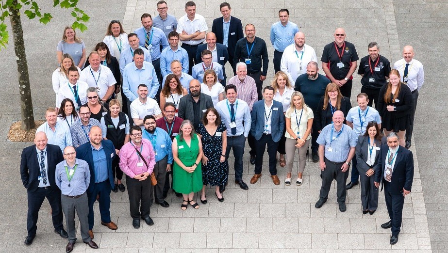 Business and colleges from across Lancashire attending the conference looking at green skills