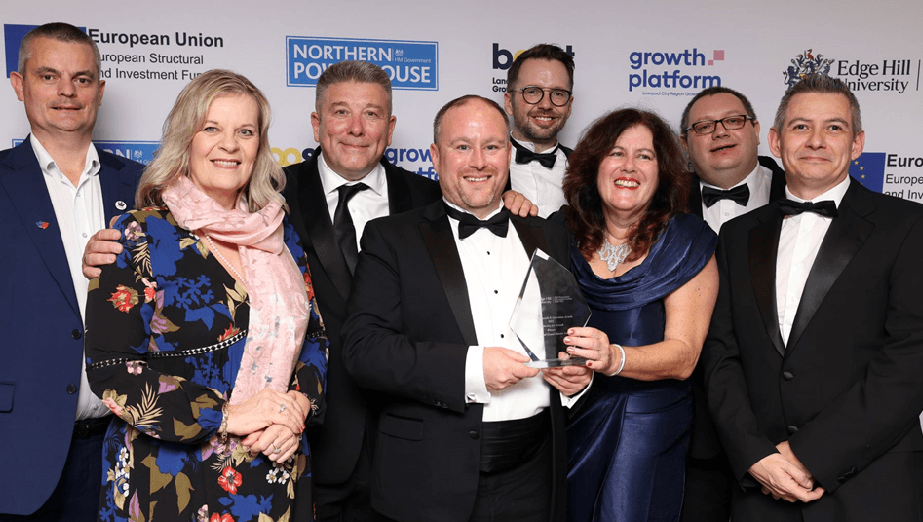 Winners of Edge Hills North West SME Growth Innovation Awards 2022