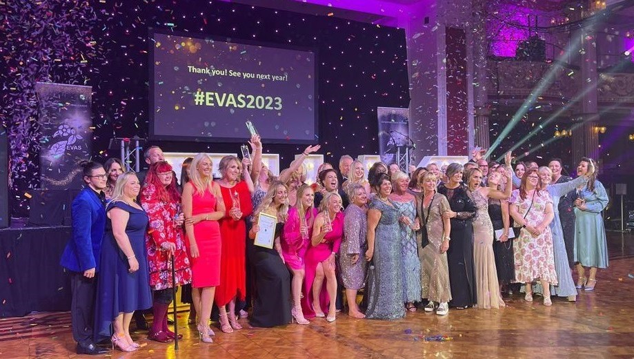 EVAS Winners and sponsors 2022