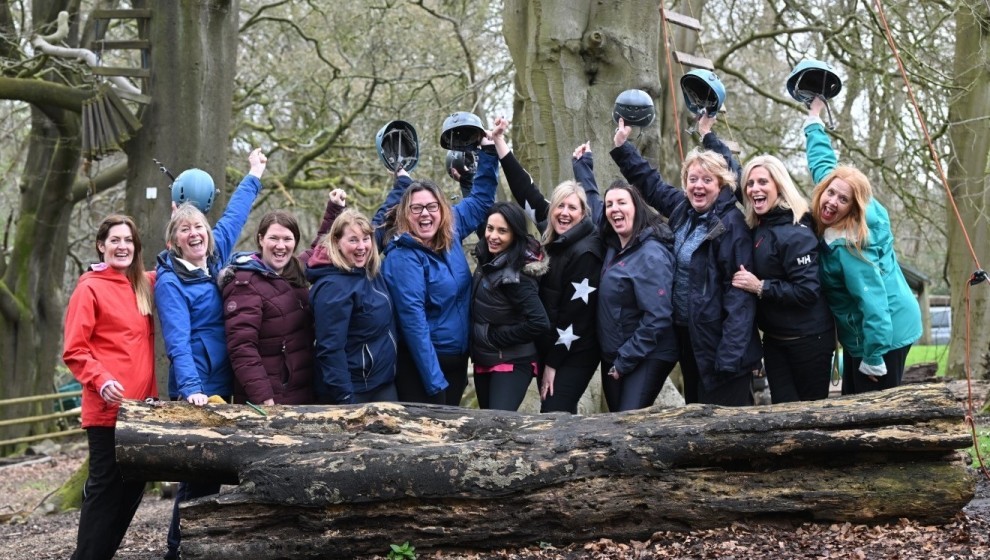 Women Scaling Up Outdoor Elements 2024