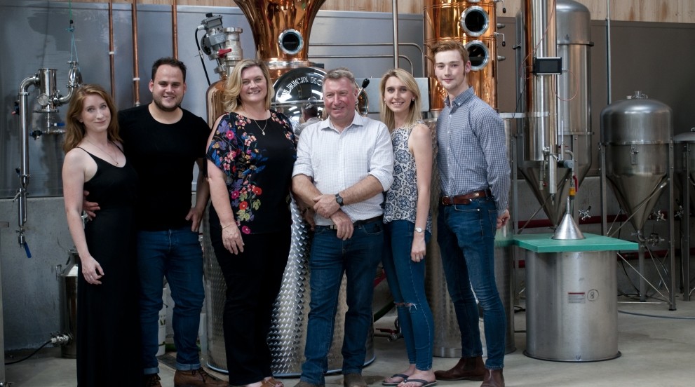 The Brindle Distillery team